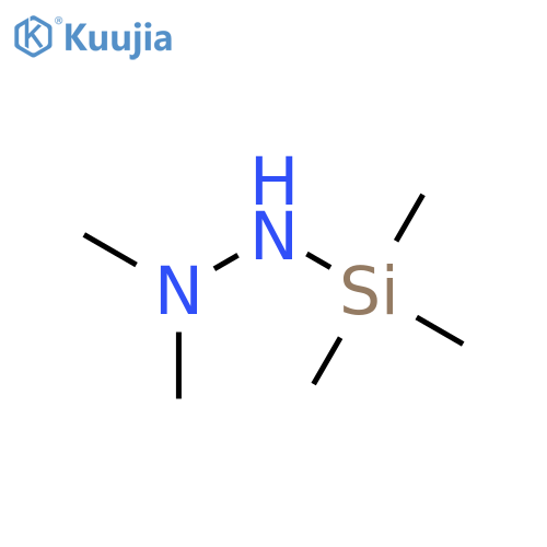 Hydrazine, 1,1-dimethyl-2-(trimethylsilyl)- structure