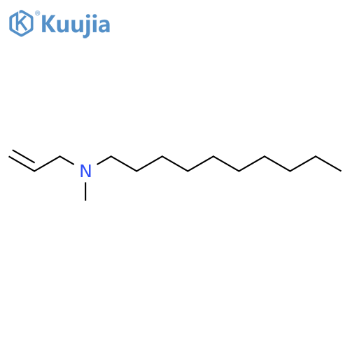 1-Decanamine, N-methyl-N-2-propenyl- structure
