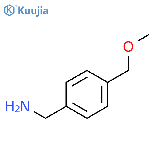 4-(Methoxymethyl)phenylmethanamine structure