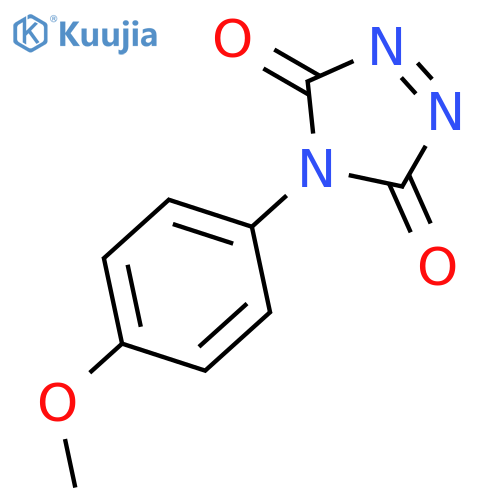 3H-1,2,4-Triazole-3,5(4H)-dione, 4-(4-methoxyphenyl)- structure