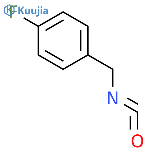 1-fluoro-4-(isocyanatomethyl)benzene structure
