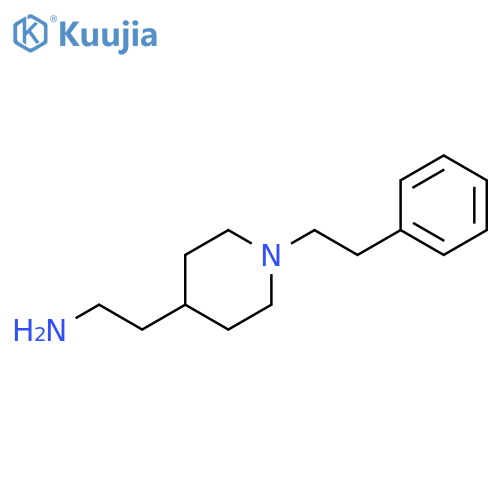 2-(1-Phenethyl-piperidin-4-yl)-ethylamine structure