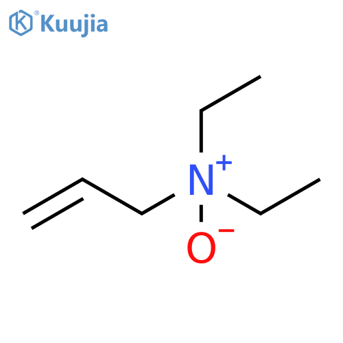 2-Propen-1-amine, N,N-diethyl-, N-oxide structure