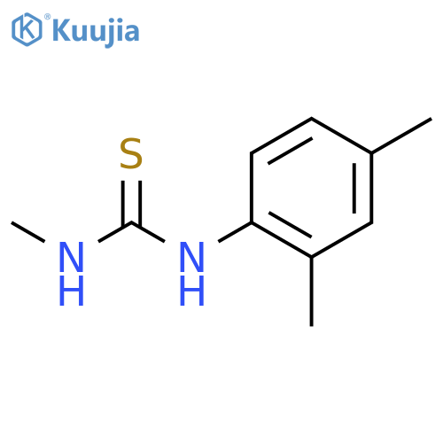 1-(2,4-Dimethylphenyl)-3-methylthiourea structure
