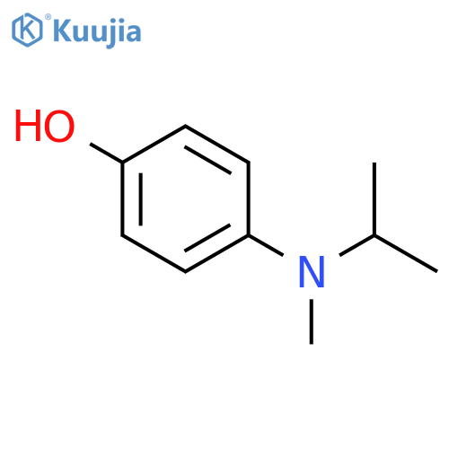 4-[isopropyl(methyl)amino]phenol structure