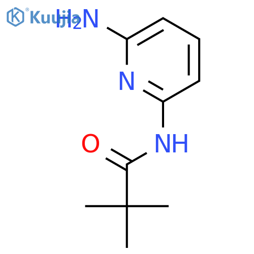 N-(6-Amino-2-pyridinyl)-2,2-dimethylpropanamide structure