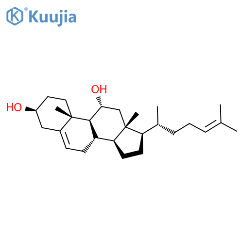 cholesta-5,24-diene-3β,11α-diol structure