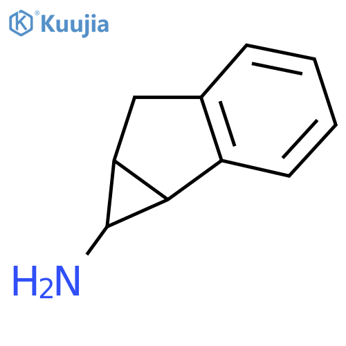 1H,1aH,6H,6aH-cyclopropaainden-1-amine structure