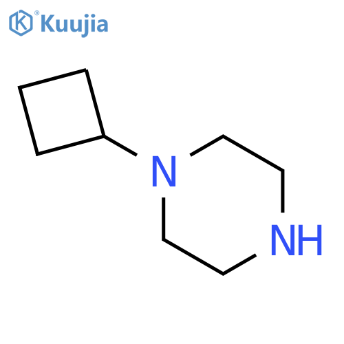 1-cyclobutylpiperazine structure