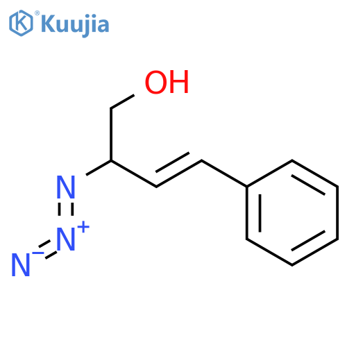 2-azido-4-phenylbut-3-en-1-ol structure