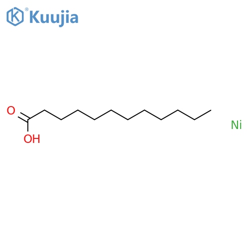 Dodecanoic acid, nickel(2+) salt (2:1) structure