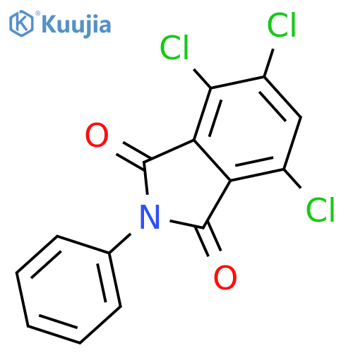 1H-Isoindole-1,3(2H)-dione, 4,5,7-trichloro-2-phenyl- structure