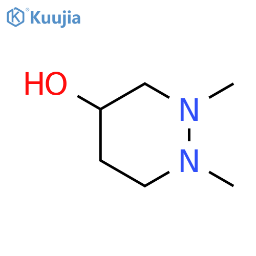 4-Pyridazinol,hexahydro-1,2-dimethyl-(9CI) structure