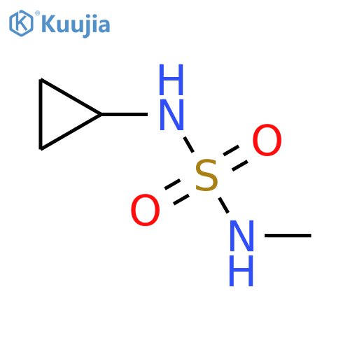 (Cyclopropylsulfamoyl)(methyl)amine structure