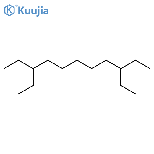 Undecane, 3,9-diethyl- structure