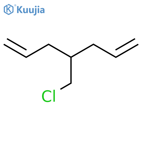 4-(chloromethyl)hepta-1,6-diene structure