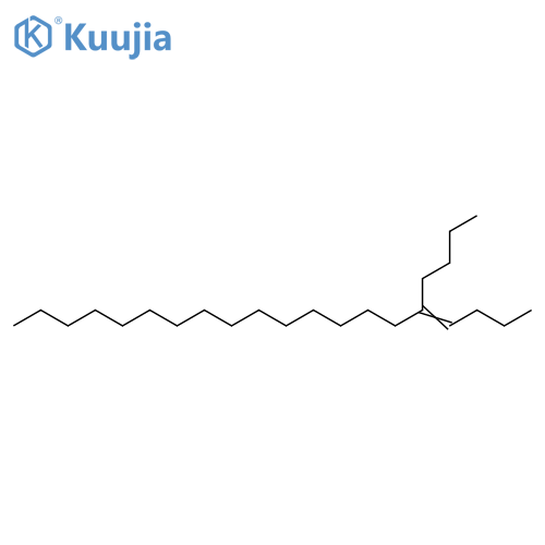 4-eicosene, 5-butyl- structure