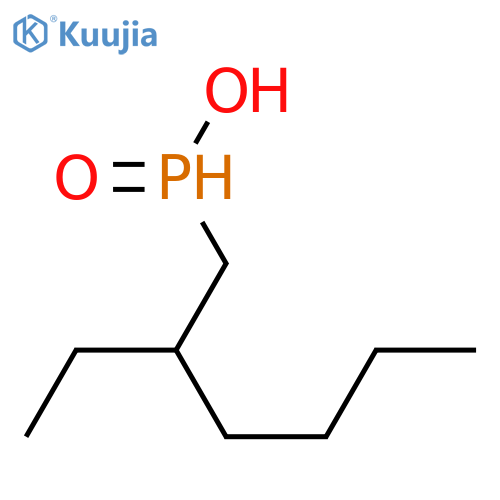 Phosphinic acid, (2-ethylhexyl)- structure