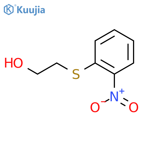 2-[(2-nitrophenyl)sulfanyl]ethanol structure