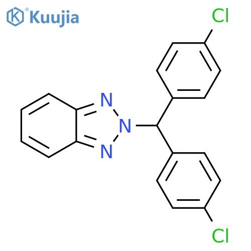 2H-Benzotriazole, 2-[bis(4-chlorophenyl)methyl]- structure