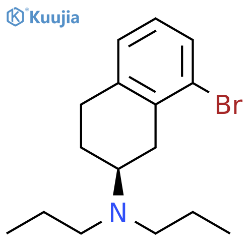 2-Naphthalenamine, 8-bromo-1,2,3,4-tetrahydro-N,N-dipropyl-, (S)- structure