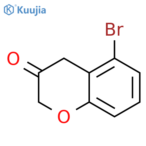 5-Bromo-3-Chromanone structure