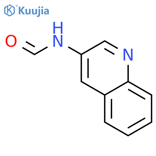 N-3-quinolinyl-Formamide structure