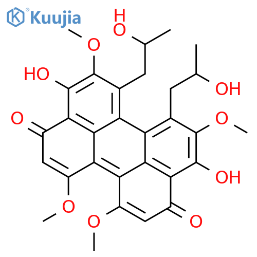 (+)-calphostin D structure