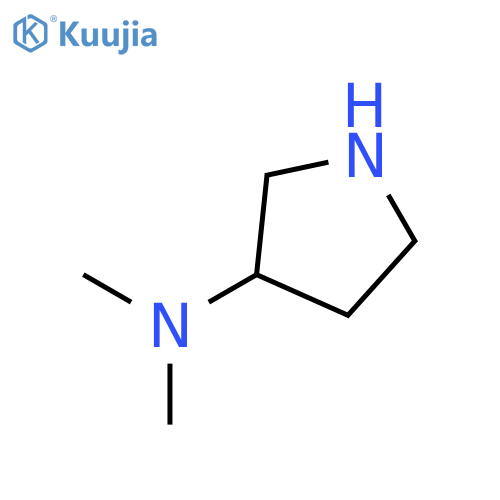 (3S)-N,N-dimethylpyrrolidin-3-amine structure