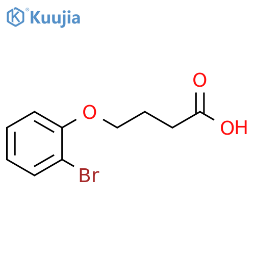 4-(2-bromophenoxy)butanoic acid structure