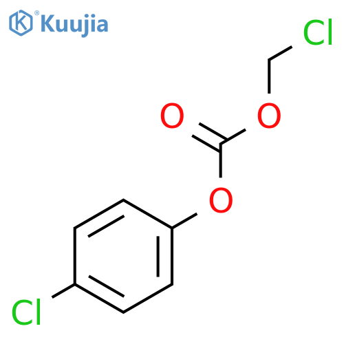 Carbonic acid, chloromethyl 4-chlorophenyl ester structure