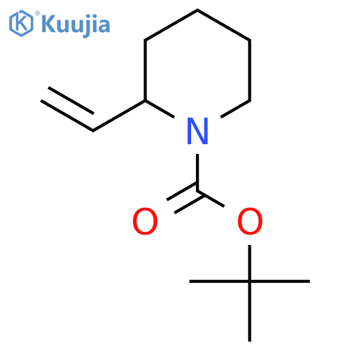 Tert-butyl 2-Vinylpiperidine-1-carboxylate structure