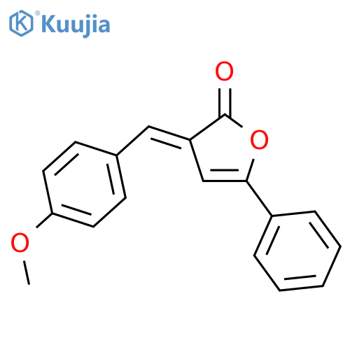 3-[(4-methoxyphenyl)methylidene]-5-phenylfuran-2-one structure