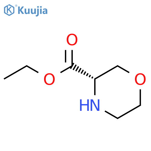 3-Morpholinecarboxylicacid,ethylester,(S)-(9CI) structure