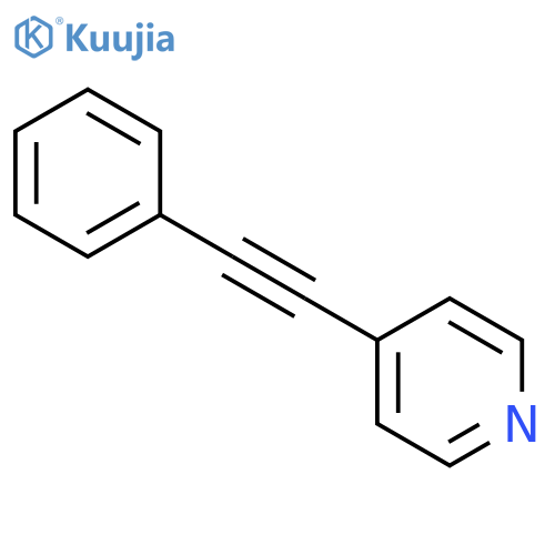 4-(2-phenylethynyl)pyridine structure