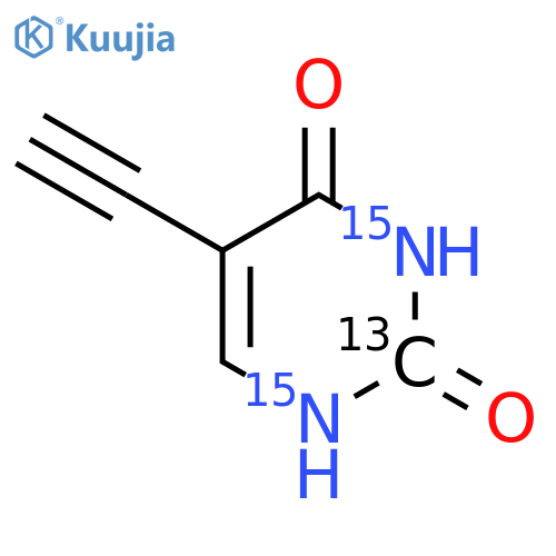 Eniluracil-13C,15N2 structure