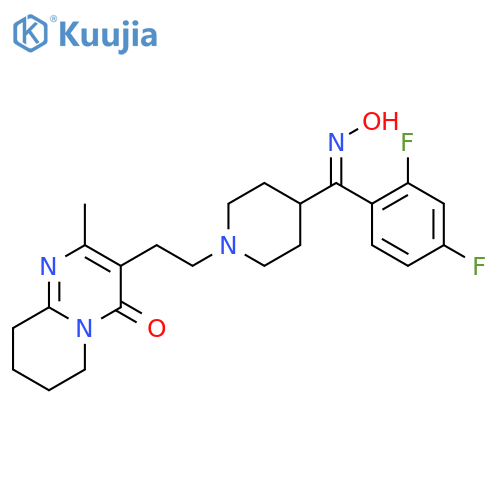 Risperidone Z-Oxime Impurity structure