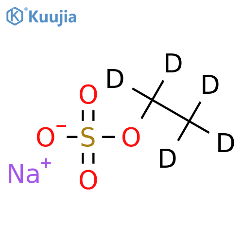 Sodium Ethyl-d5 Sulfate (>90%) structure