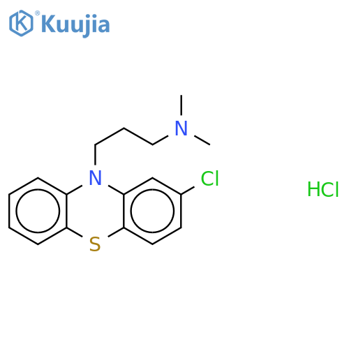 Chlorpromazine-13C,d3 Hydrochloride structure