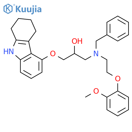 N-Benzyl 6,7,8,9-Tetrahydro Carvedilol structure