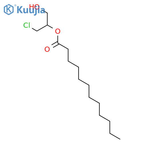 rac 2-Lauroyl-3-chloropropanediol structure