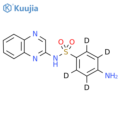 Sulfaquinoxaline-d structure