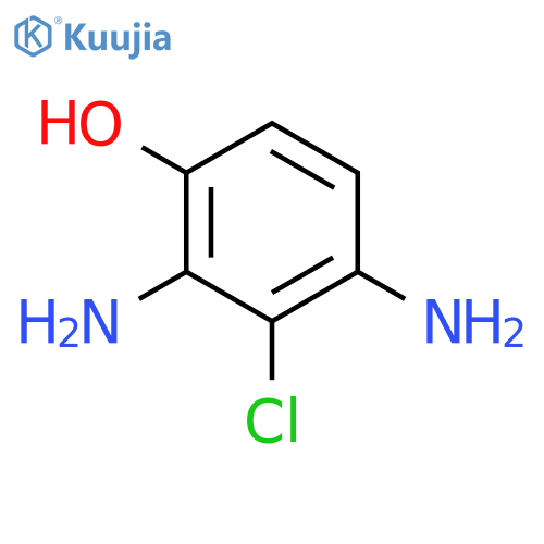 2,4-Diamino-3-chlorophenol structure