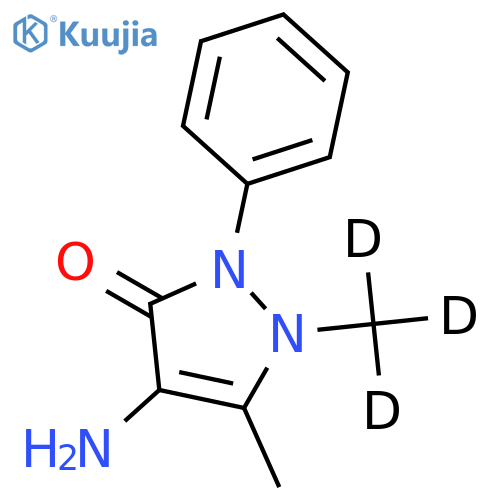 4-Aminophenazone-d3 structure