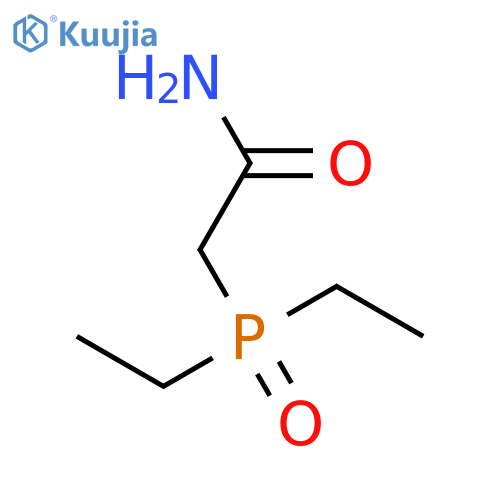 Acetamide, 2-(diethylphosphinyl)- structure