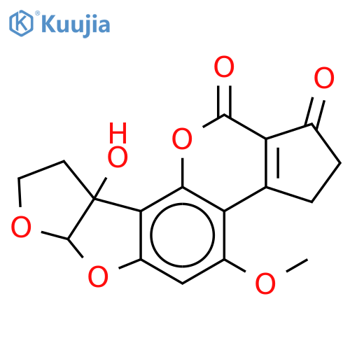 Aflatoxin M2-d3 structure