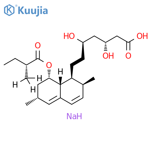 Epi Lovastatin Hydroxy Acid-d3 Sodium Salt structure