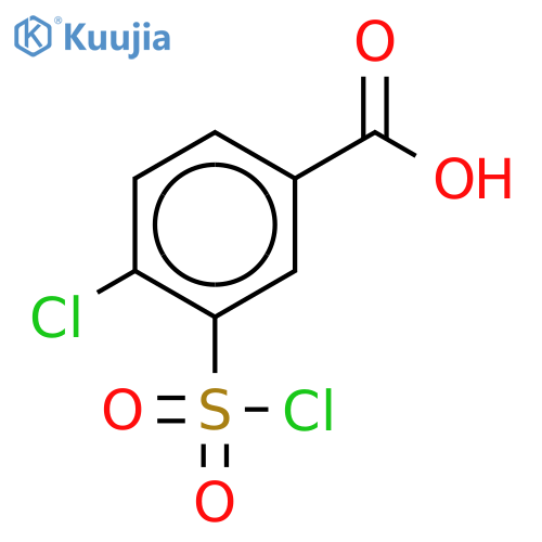 4-Chloro-3-(chlorosulfonyl)benzoic Acid-13C6 structure