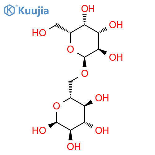 a-D-Glucopyranose, 6-O-a-D-galactopyranosyl- structure