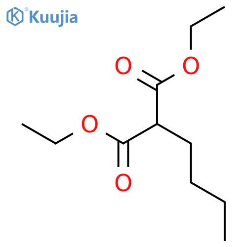 Diethyl butylmalonate structure